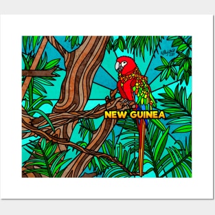 New Guinea - Parrot in Nature Posters and Art